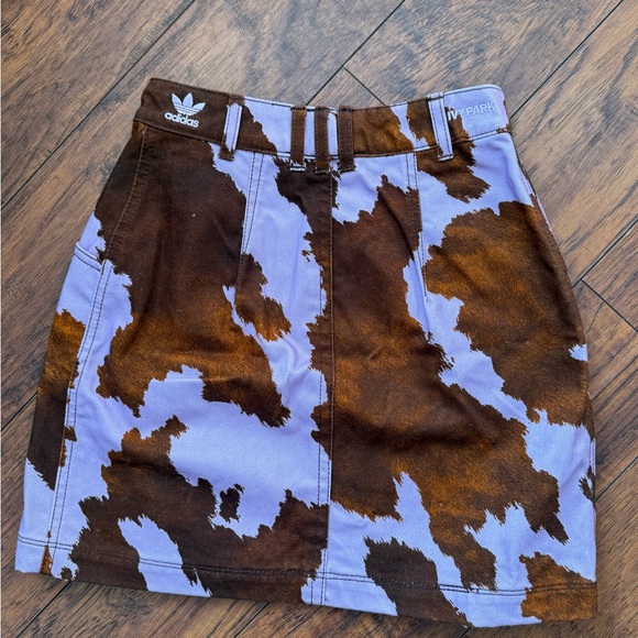 IVY PARK x adidas Beyoncé Purple Cow Patterned Mini Skirt Renaissance Tour | XS - Picture 6 of 8